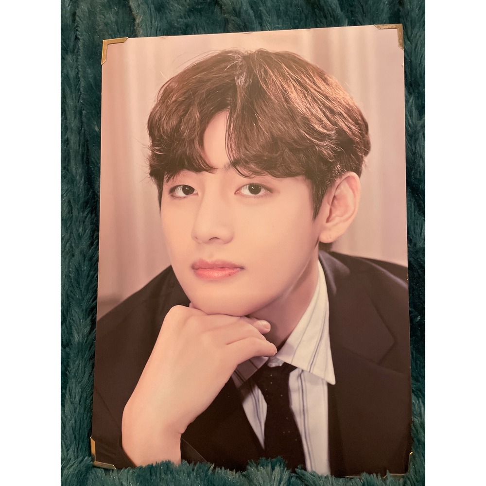 BTS BE Deluxe Edition Official Photo Cards V Taehyung Jin Seokjin K-Pop 2pc Set